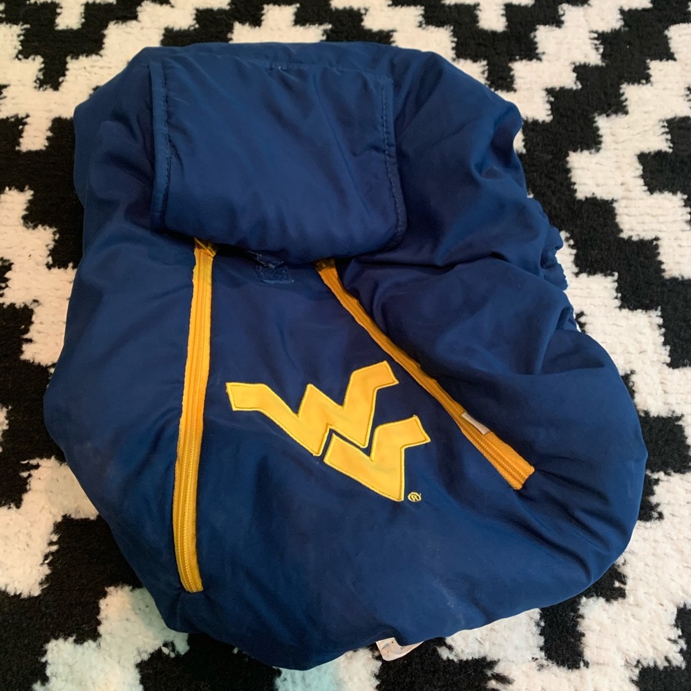 West Virginia University Infant Carseat  cover